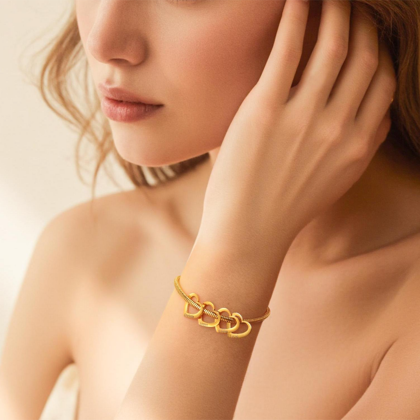 “Always Together” - Personalized Family Bracelet