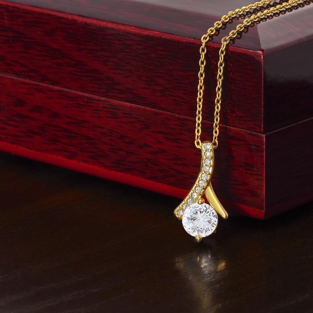 "To My Mom" Forever Love Necklace from Son