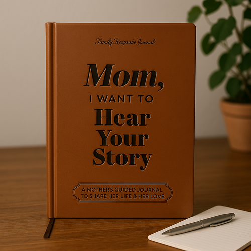 "Mom I Want to Hear Your Story"  - A Mother’s Guided Journal
