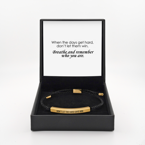 Don't Let The Hard Days Win - Daughter's Empowerment Bracelet