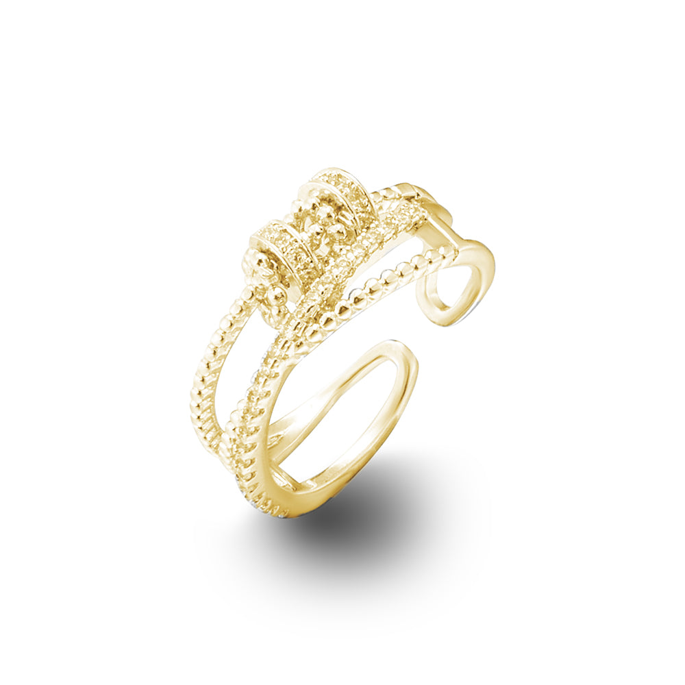 To My Daughter "You Are Loved Beyond Measure" - Anxiety Ring Set