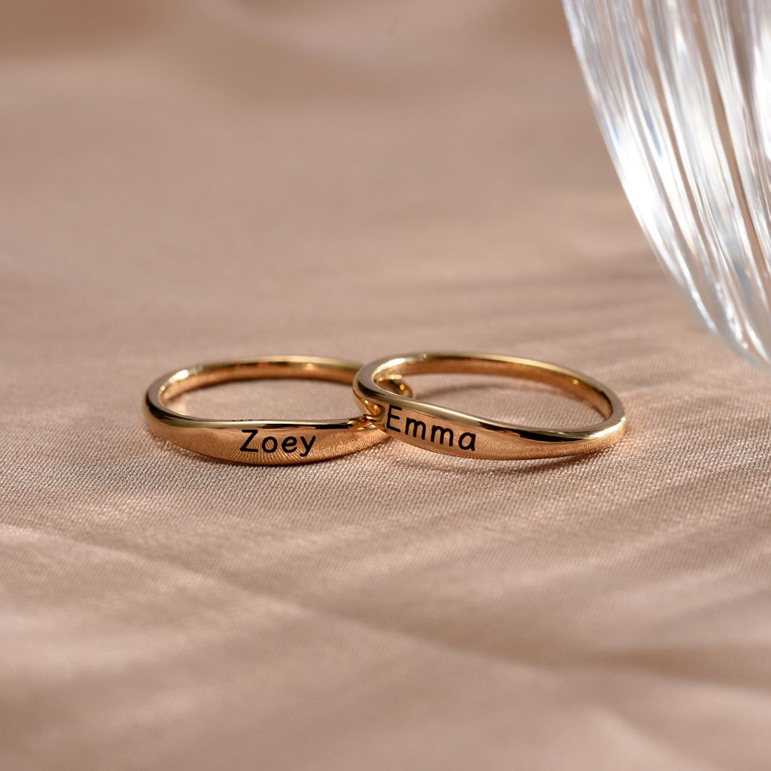 "Mom’s Love" Stackable Rings