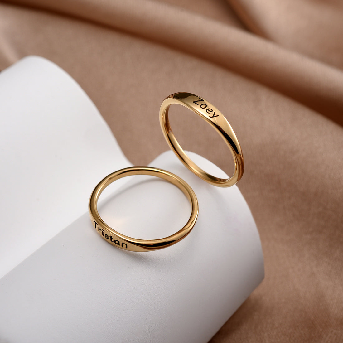 "Mom’s Love" Stackable Rings