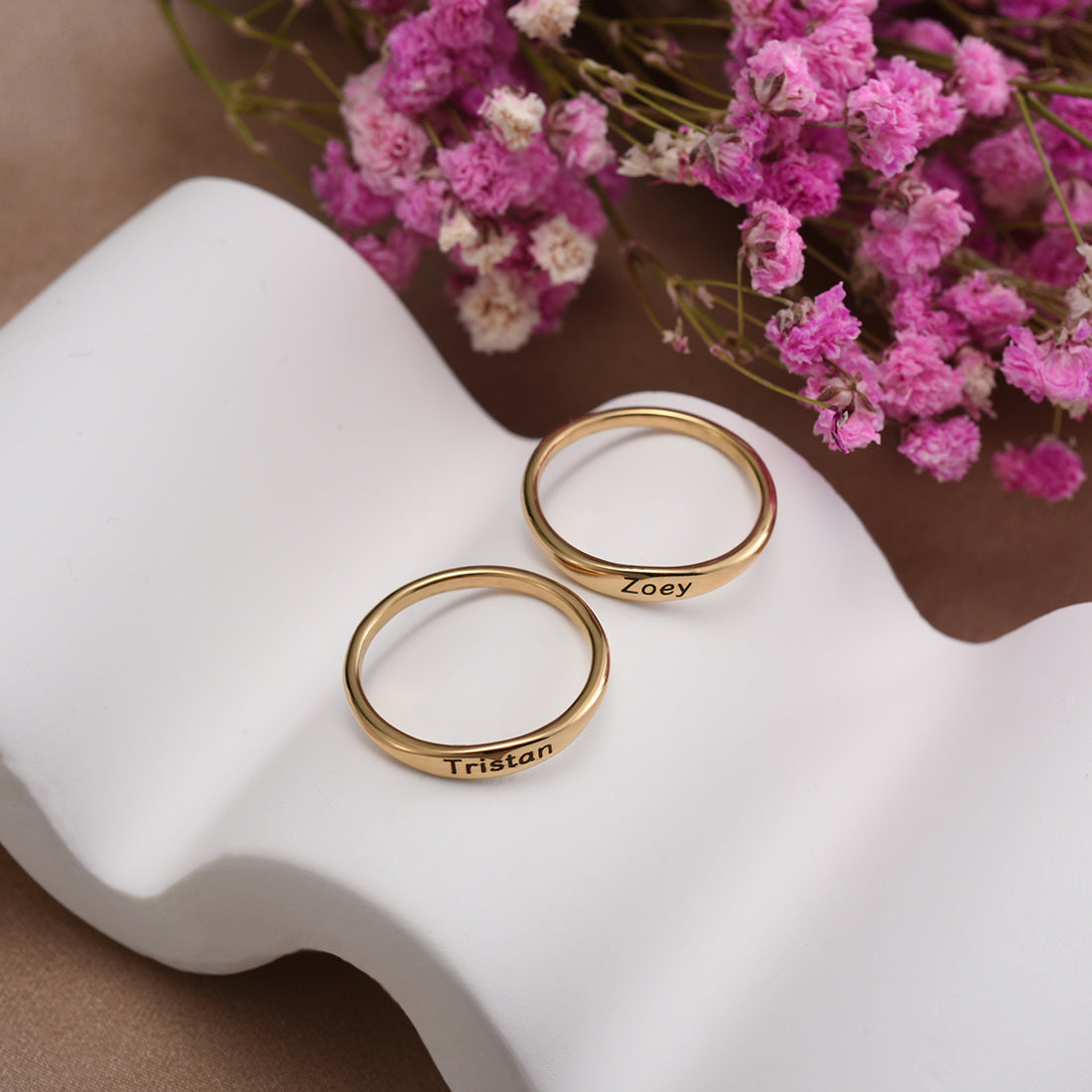 "Mom’s Love" Stackable Rings