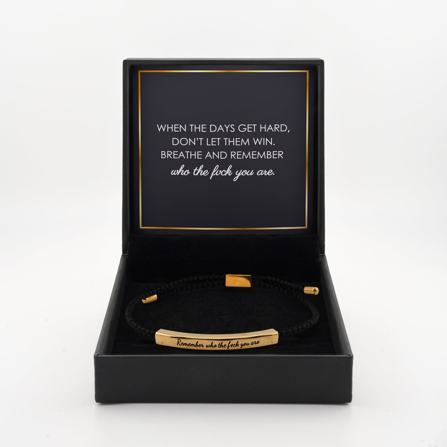Remember Who the F♥ck You Are - Bracelet