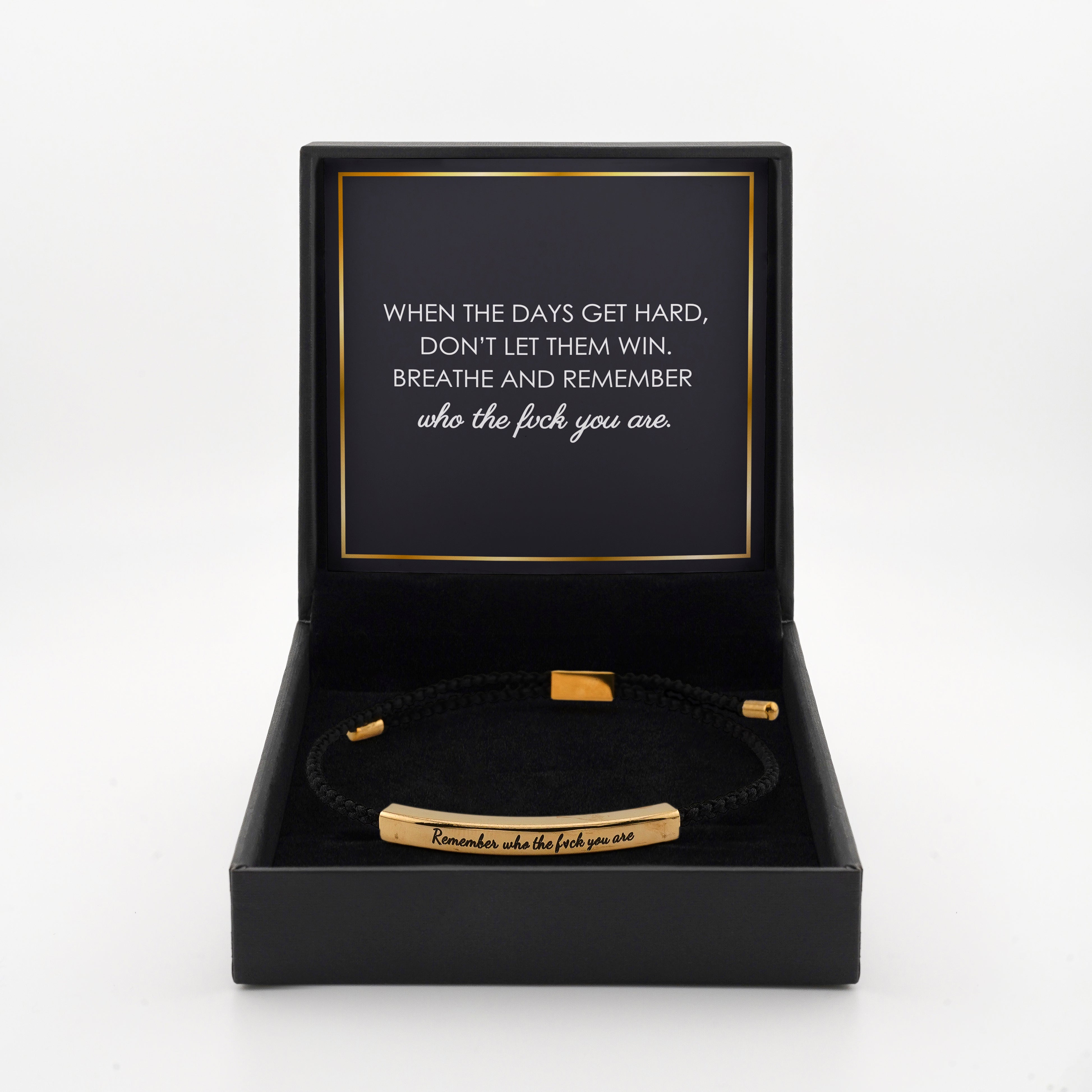 Remember Who the F♥ck You Are - Bracelet