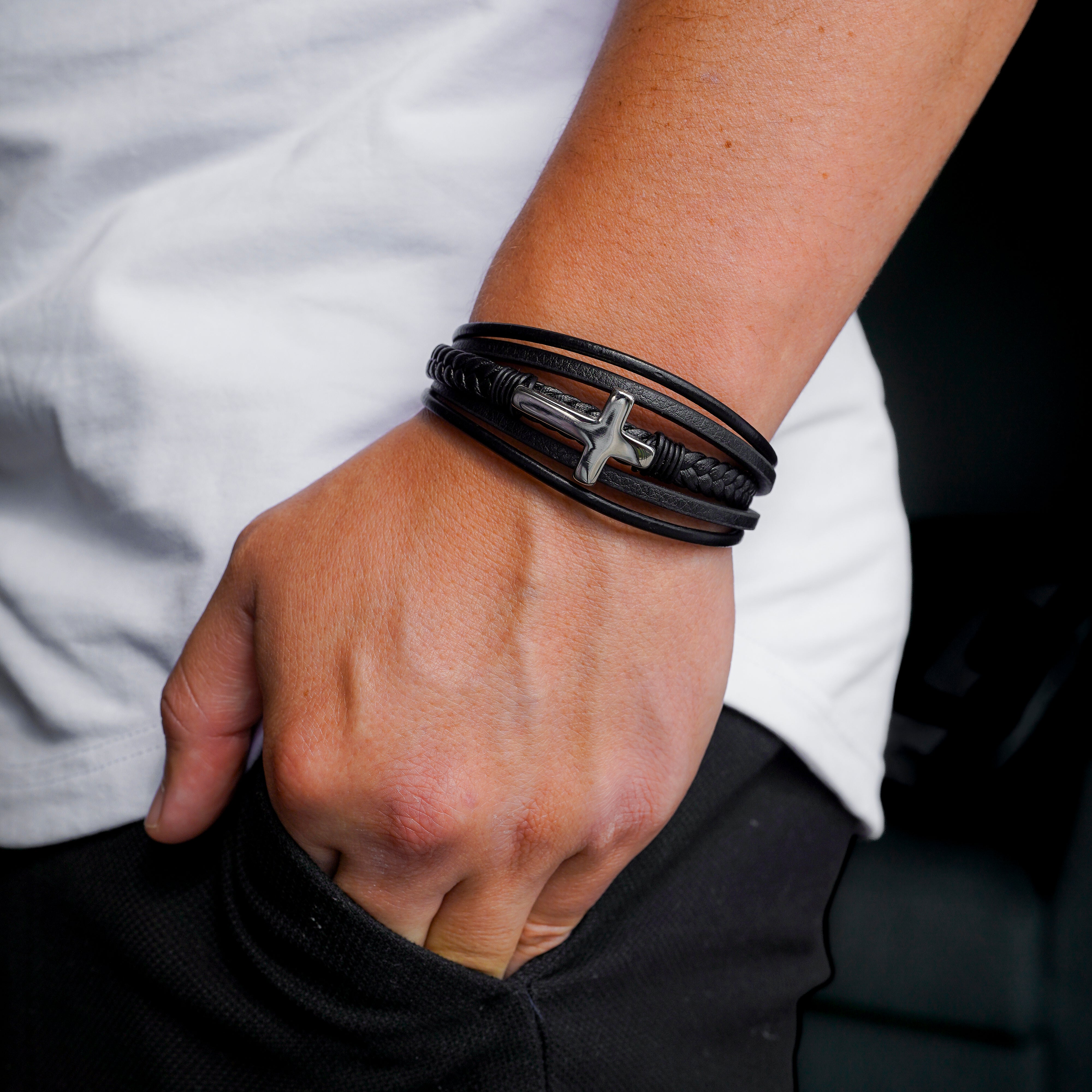 Pulsera de Fe "Guardián Eterno" für Nieto
