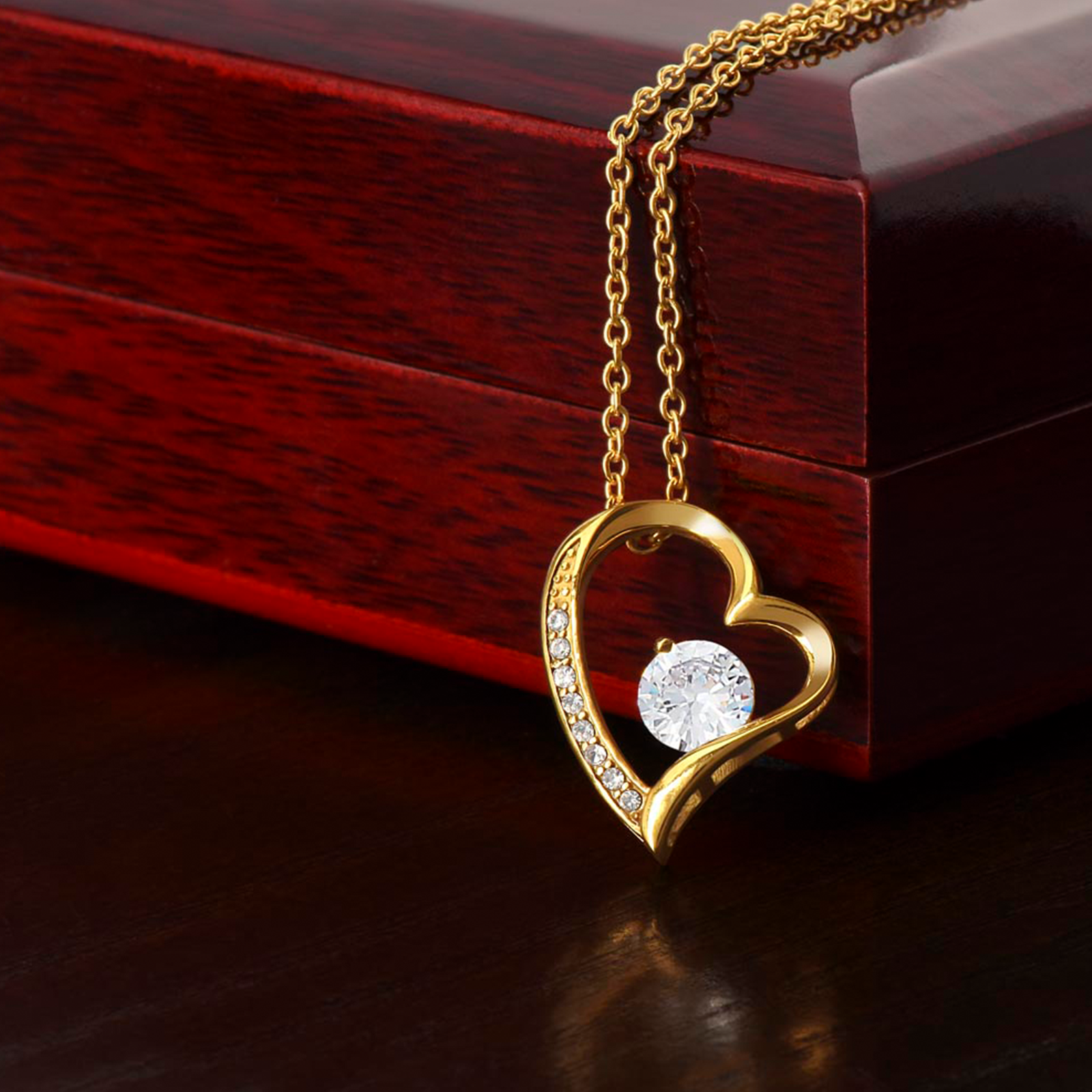 Forever Close – Heart Necklace for Granddaughter