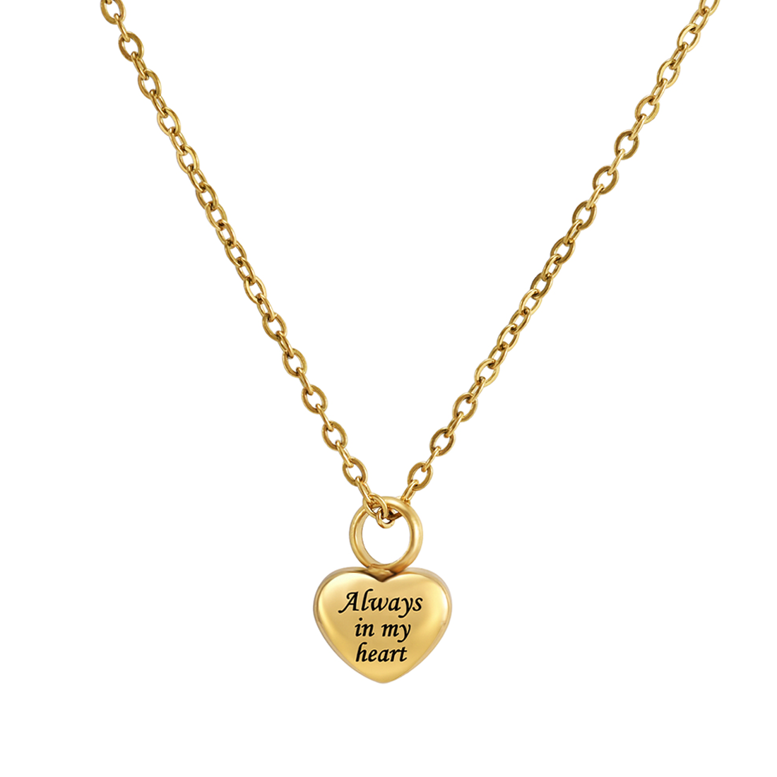 Always in My Heart – Urn Necklace