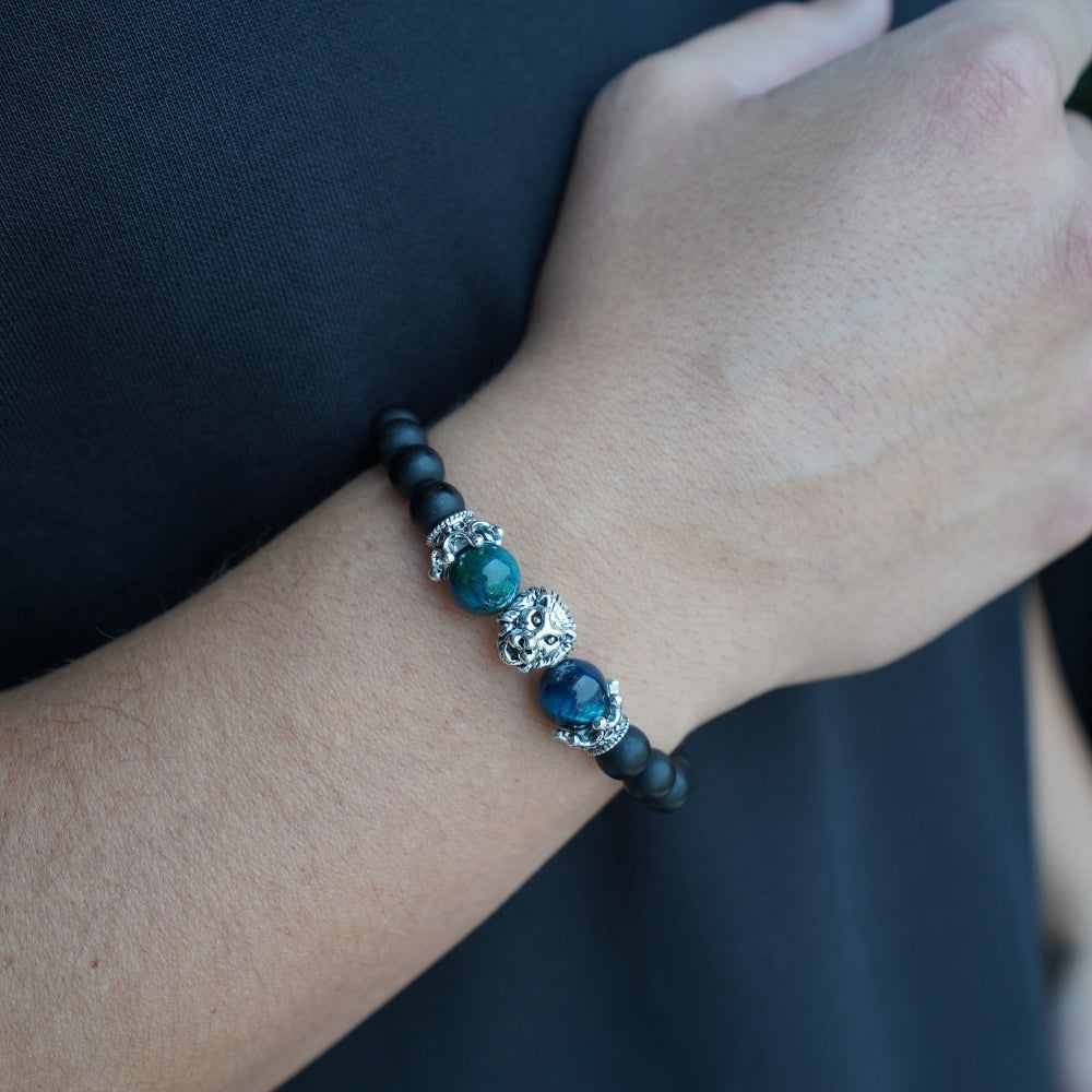 "To My Son" Heart of a Lion Strength Bracelet