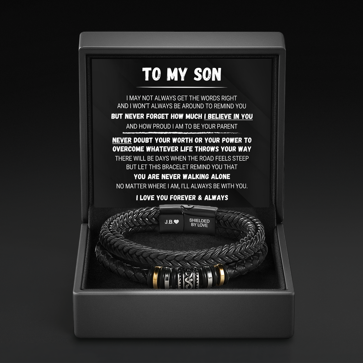 "Always With You" - Personalized Bracelet