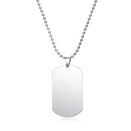 Classic Dog Tag Necklace