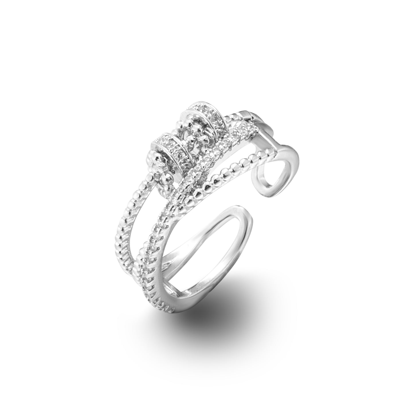 To My Daughter "You Are Loved Beyond Measure" - Anxiety Ring Set