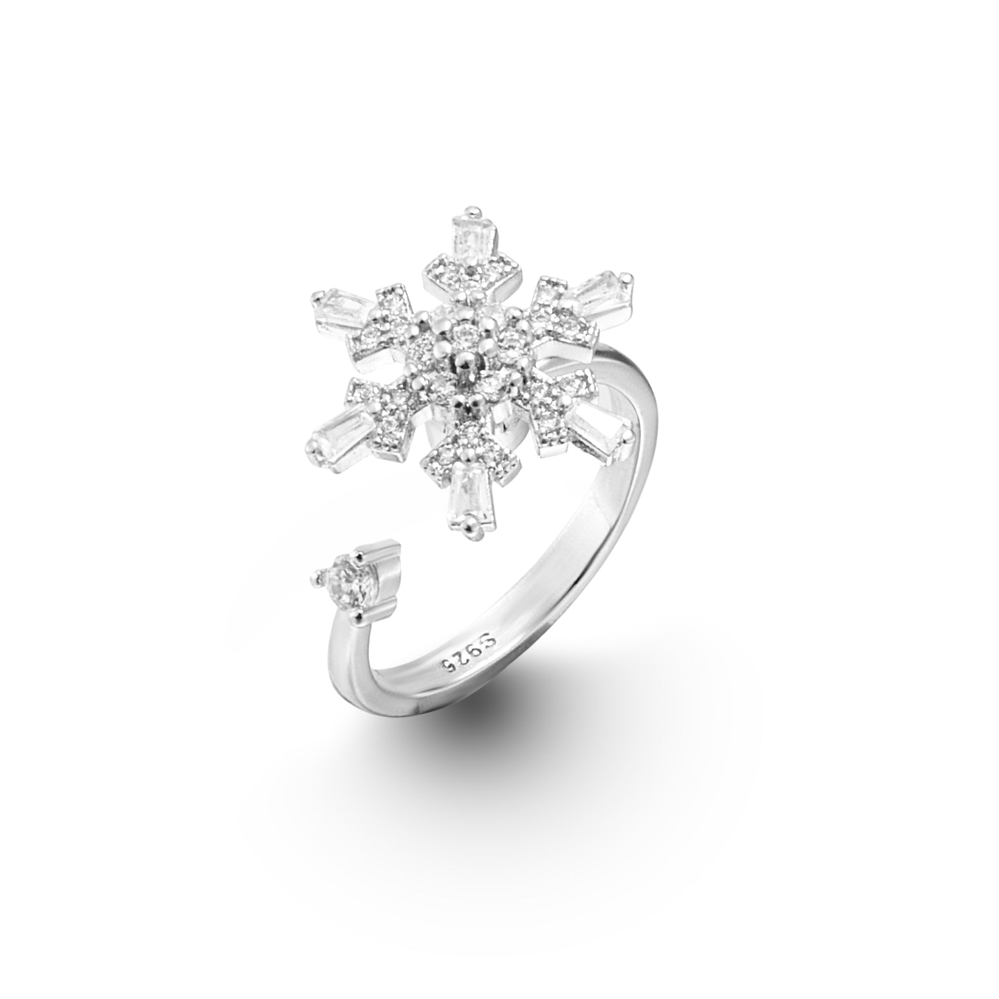 To My Daughter - Sparkle Like A Snowflake - Ring Gift Set