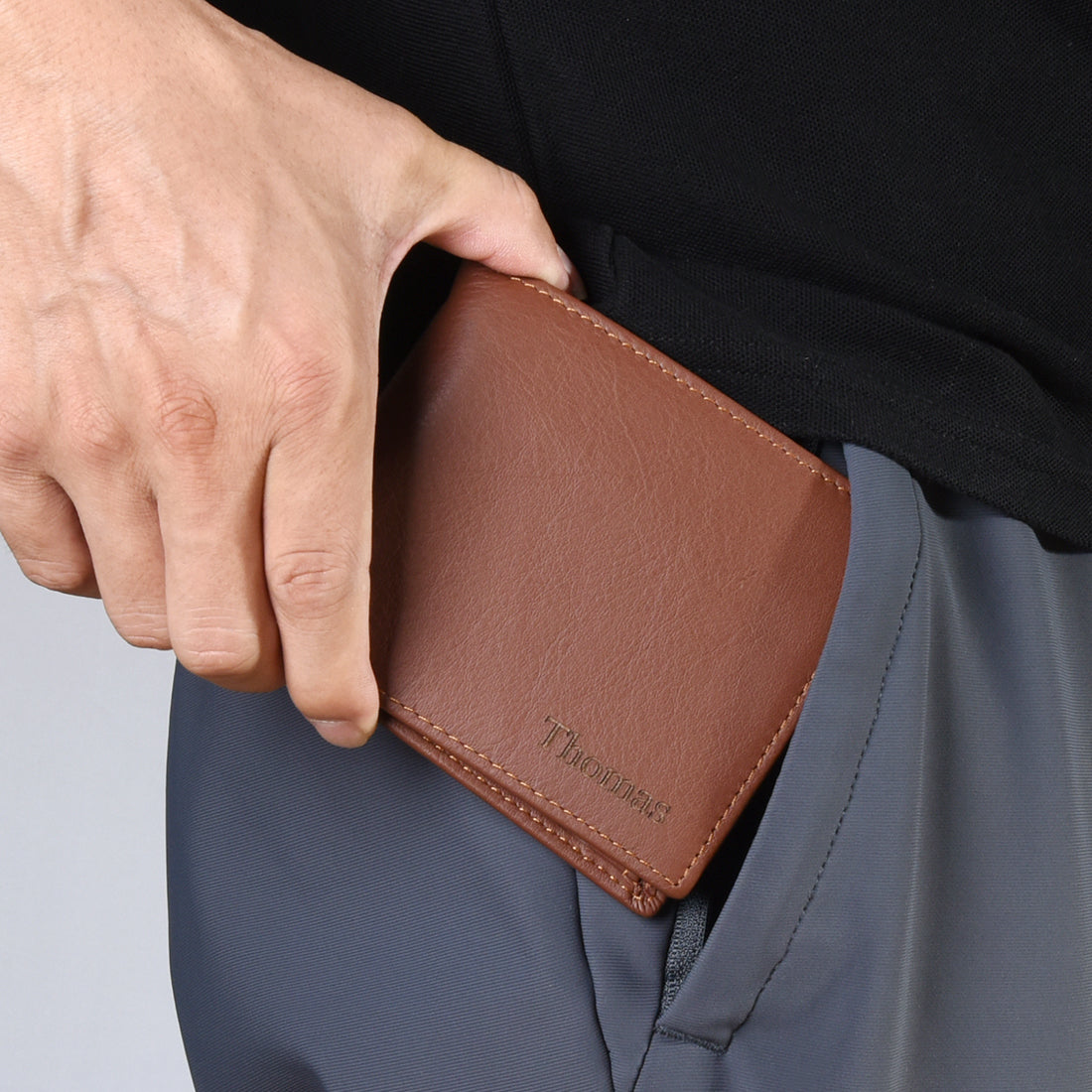 Immer bei dir - Personalisierte Brieftasche und Karte zum Schulabschluss