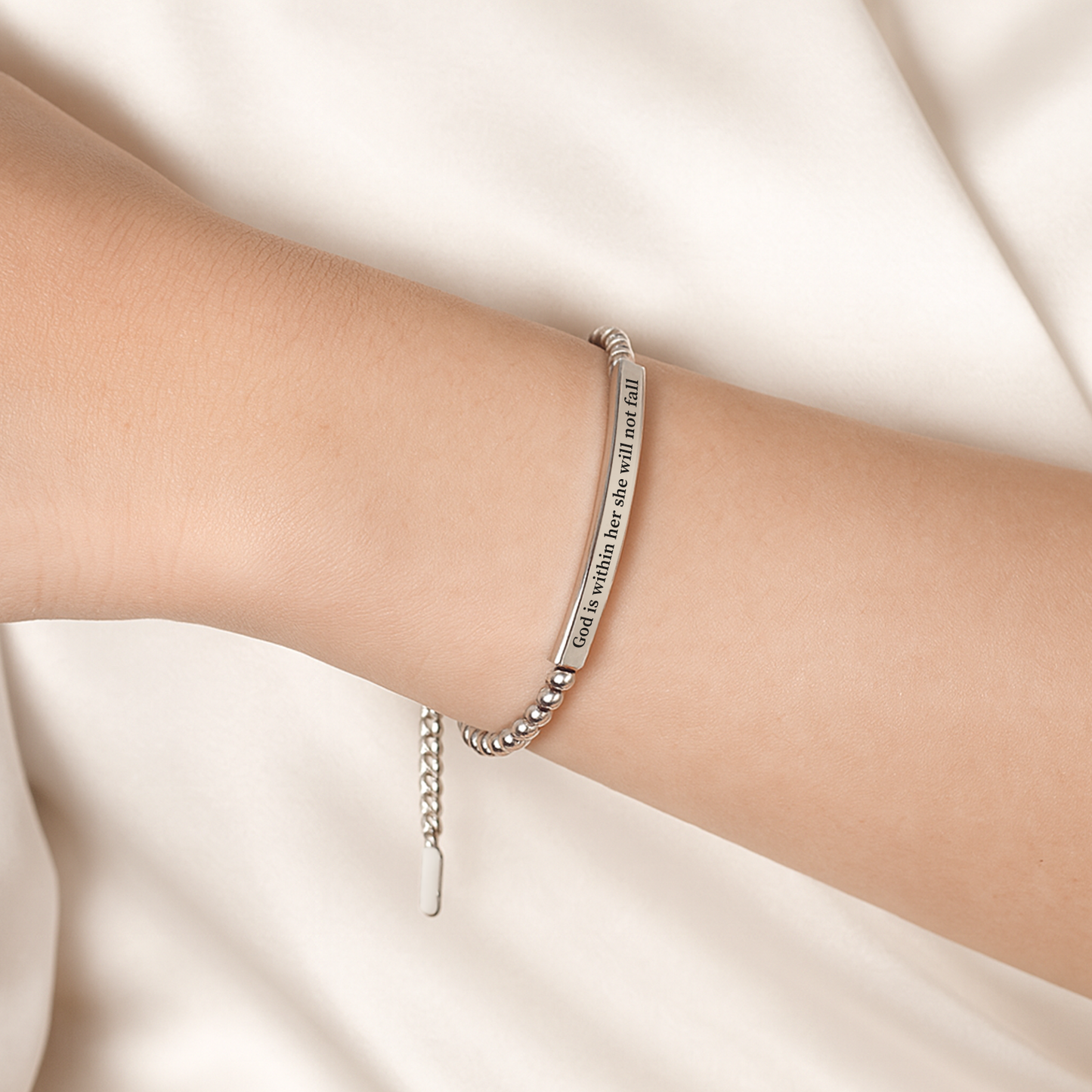 Für meine Enkelin - Armband für Glaube und Courage