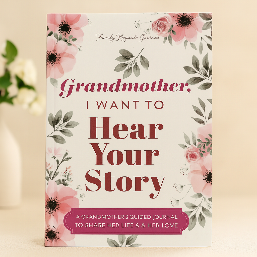 "Mamá quiero escuchar tu historia" - Diario guiado de una madre