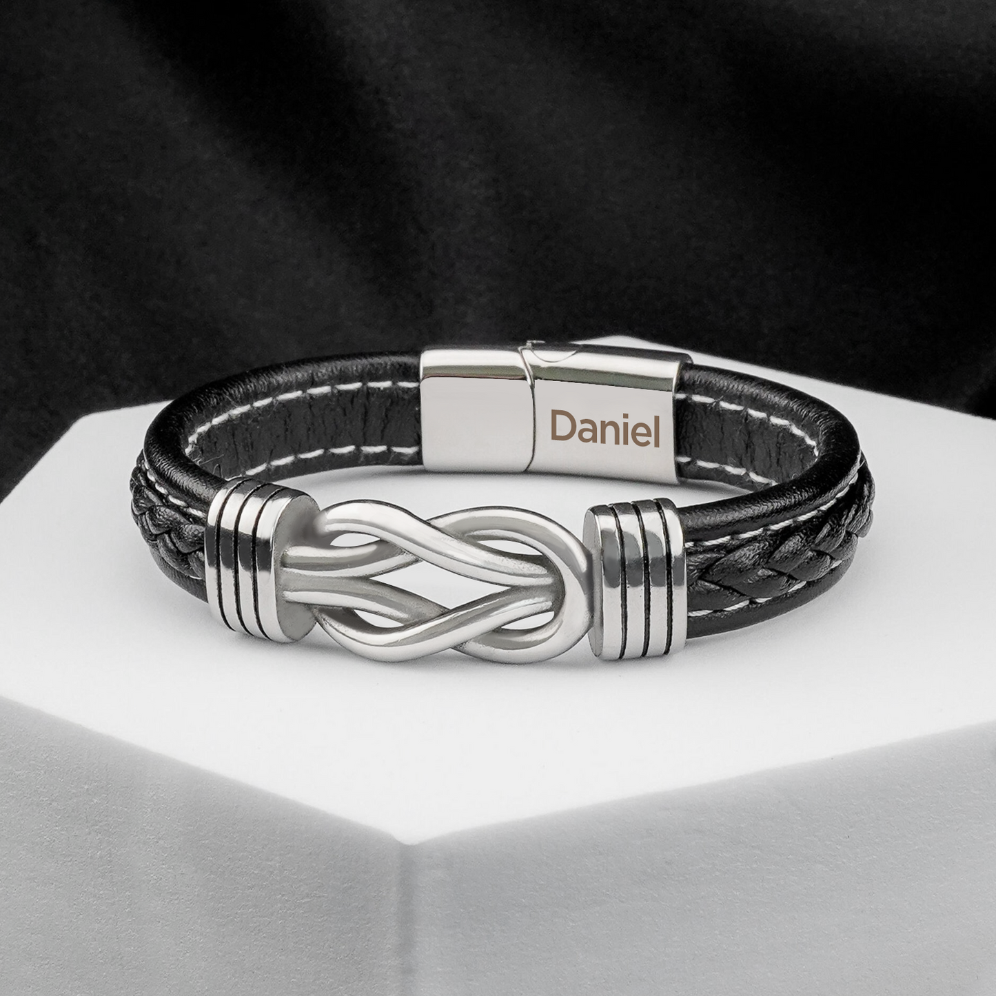 Bracelet à nœuds "Always In My Heart" (Toujours dans mon cœur)