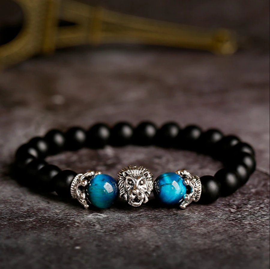 "To My Son" Heart of a Lion Strength Bracelet