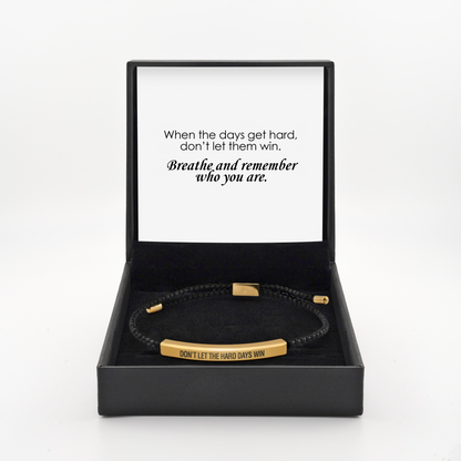 Don't Let The Hard Days Win - Daughter's Empowerment Bracelet