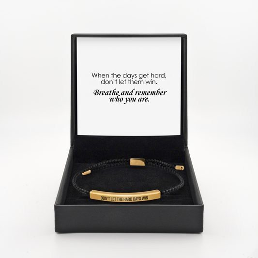 Don't Let The Hard Days Win - Daughter's Empowerment Bracelet