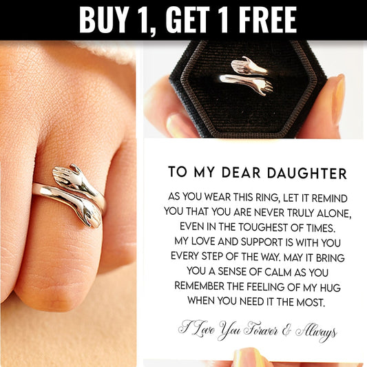Mother and Daughter - Wearable Hug Ring Set