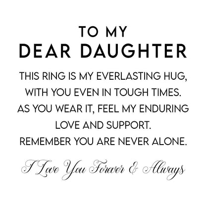 [Buy 1, Get 1 FREE] Mother and Daughter - Wearable Hug Ring Set