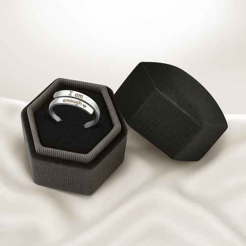 "I Am Enough" - Daughter's Support Ring