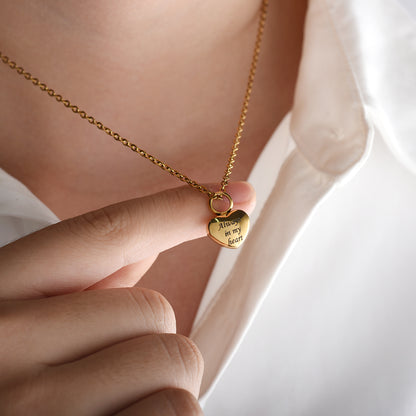 Always in My Heart – Urn Necklace