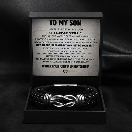 "Always With You" Infinity Bond Bracelet Gift Set