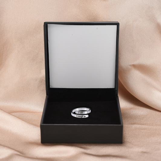 "I Am Enough" - Daughter's Support Ring