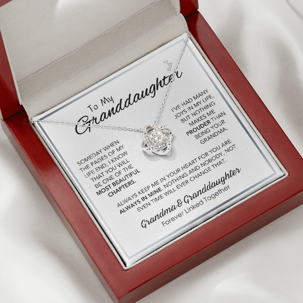 Forever Linked Together - Love Knot Necklace