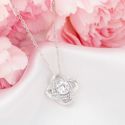 Forever Close - Love Knot Necklace for Granddaughter