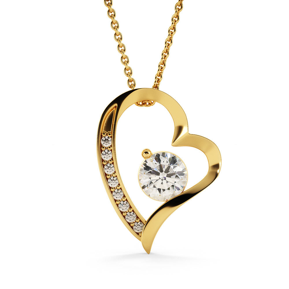 Forever Close  – Heart Necklace for Granddaughter