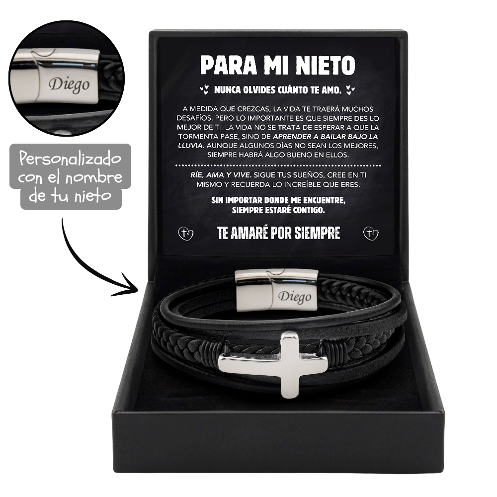 Pulsera de Fe “Guardián Eterno” para Nieto