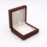 Gift box LED mahogany style