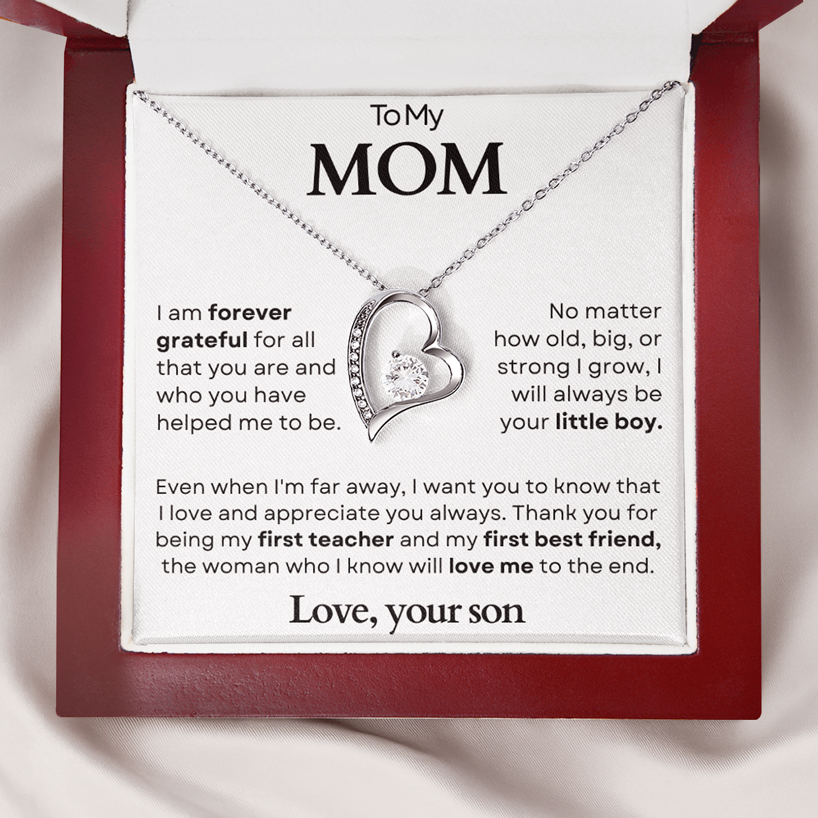 Collier Forever Love pour maman