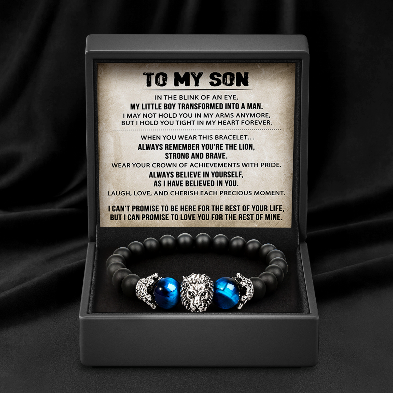 Heart of a Lion Strength Bracelet