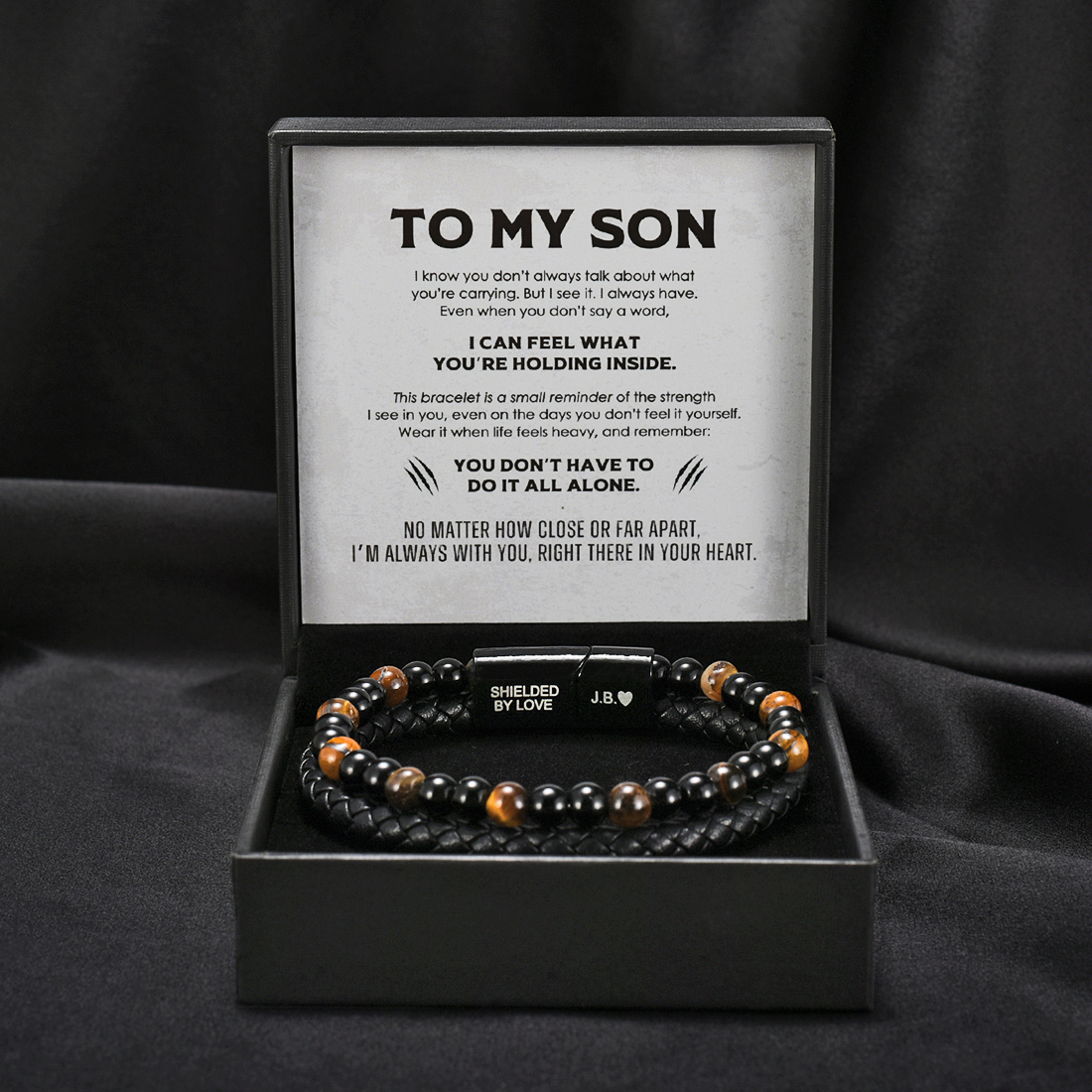 The Guardian - Son's Tiger Eye Protection Bracelet