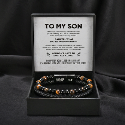 The Guardian - Son's Tiger Eye Protection Bracelet