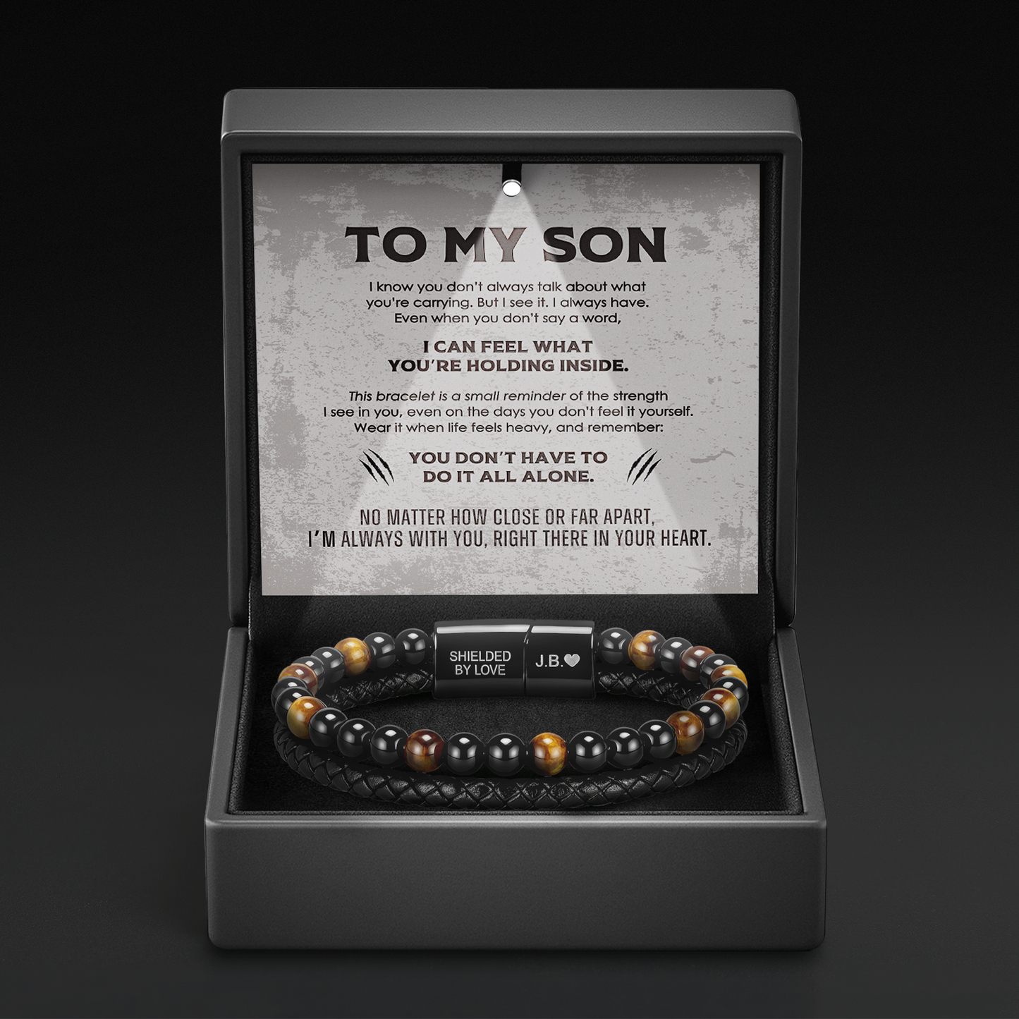 The Guardian - Son's Tiger Eye Protection Bracelet