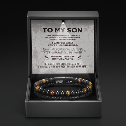 The Guardian - Son's Tiger Eye Protection Bracelet