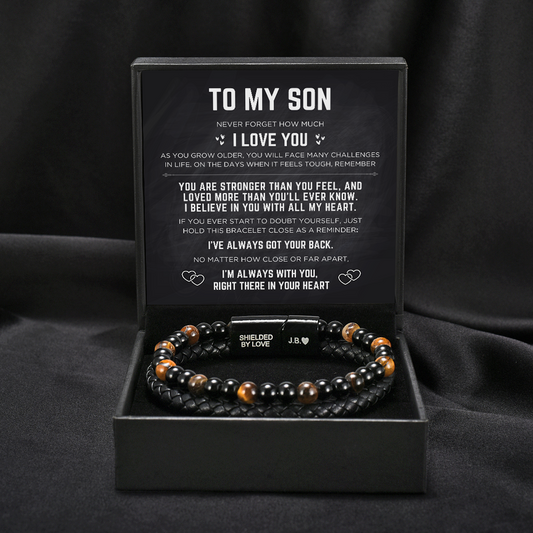 The Guardian - Son's Tiger Eye Protection Bracelet