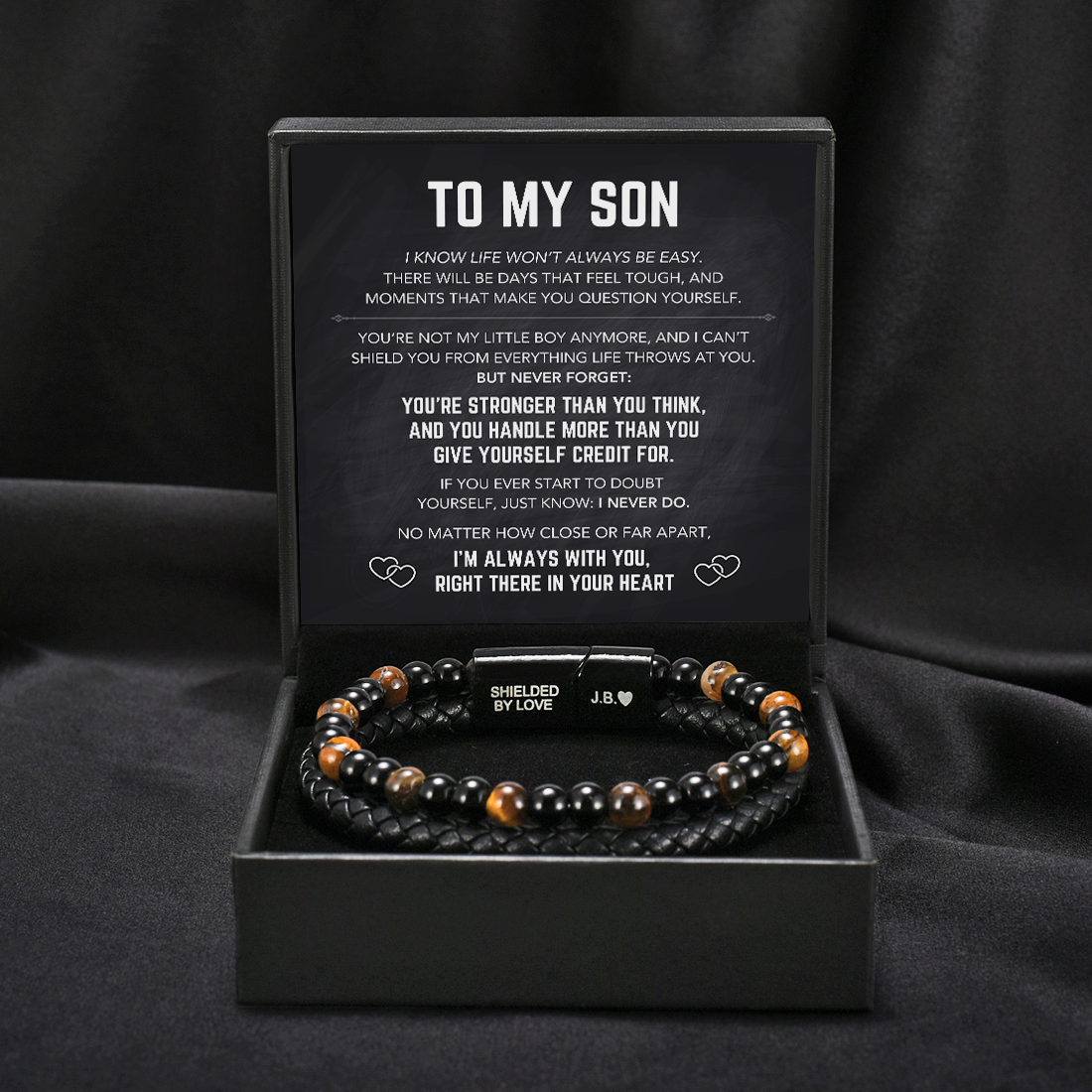 The Guardian - Son's Tiger Eye Protection Bracelet