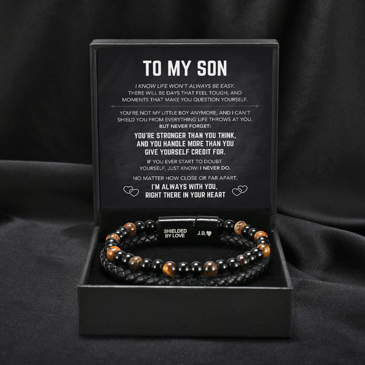 The Guardian - Son's Tiger Eye Protection Bracelet
