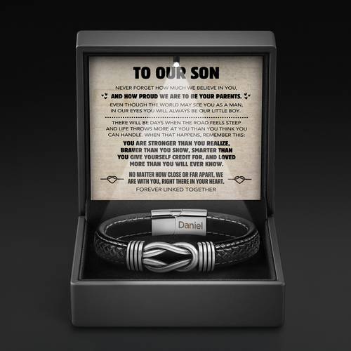 "Always In My Heart" Keepsake Knot Bracelet