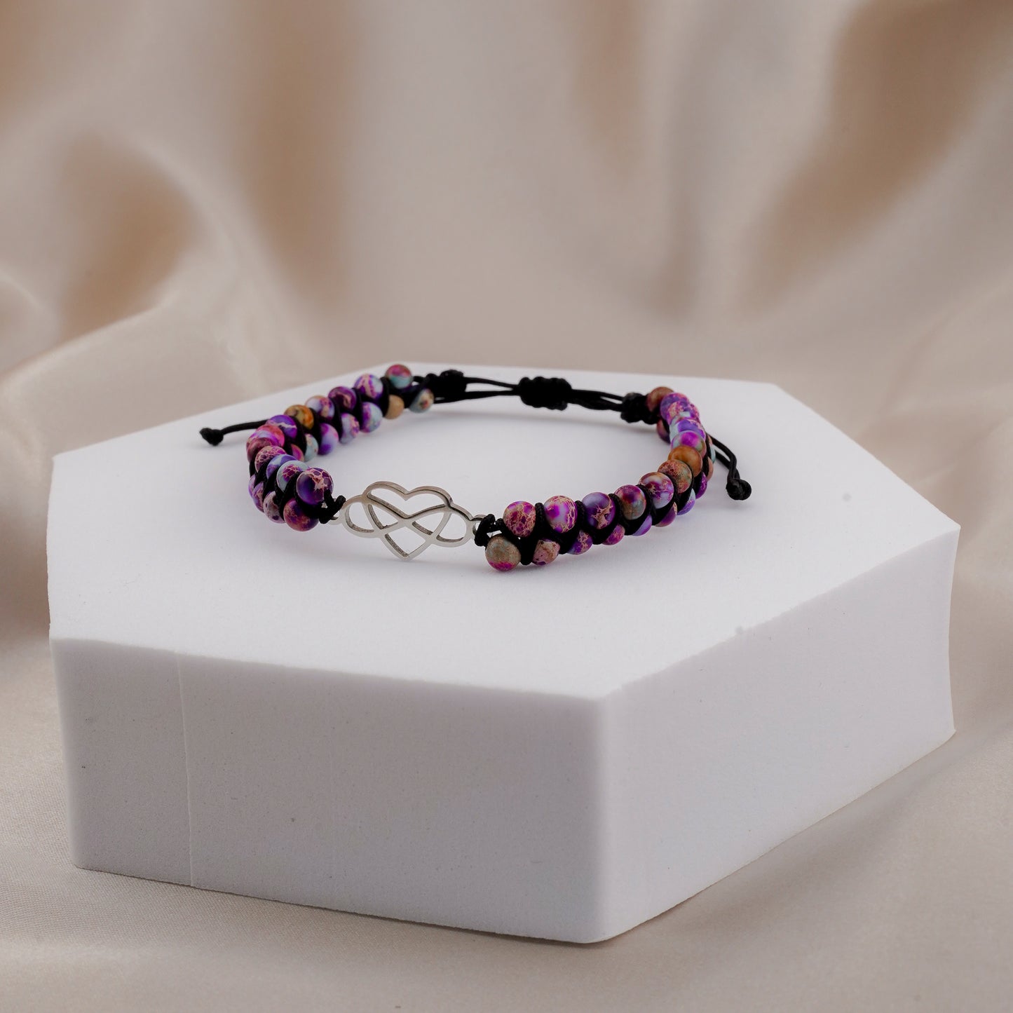 Eternal Rainbow Bracelet for Granddaughter