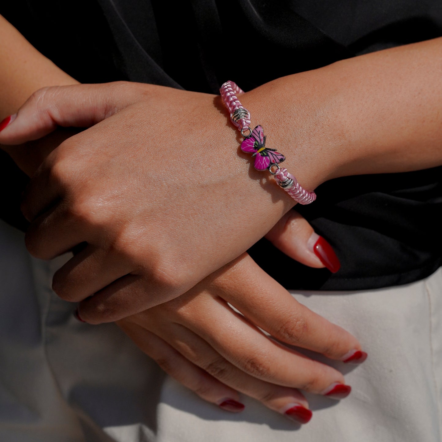 Butterfly Embrace Bracelet for Granddaughter