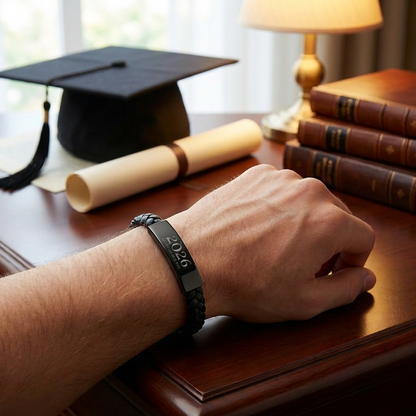 Coffret cadeau personnalisé pour la remise des diplômes de son fils