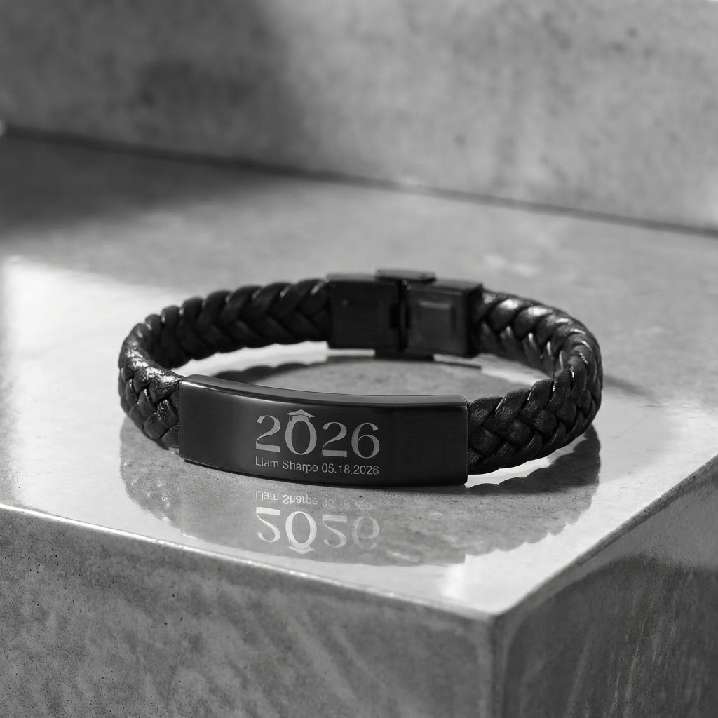 Coffret cadeau personnalisé pour la remise des diplômes de son fils